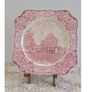 Vintage Crown Ducal Mount Vernon Plate George Washington Bicentenary 1932